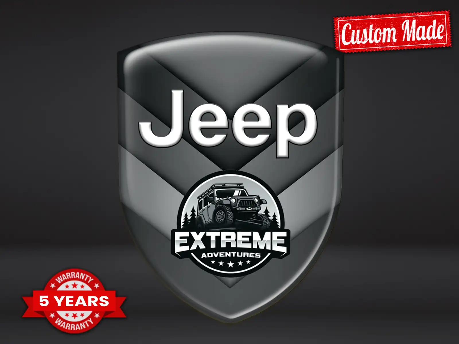 Jeep Fensteraufkleber Max Robust Stilvoll Pro Edition